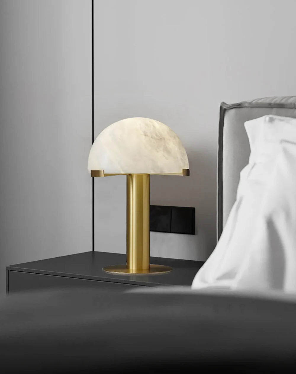 Lámpara de mesa Elegance Alabaster