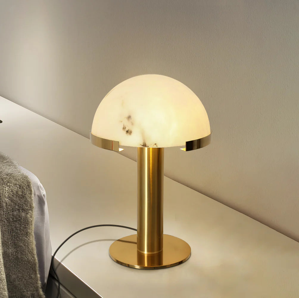 Lámpara de mesa Elegance Alabaster