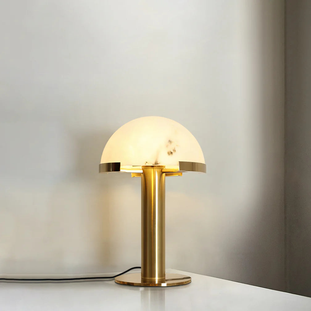 Lámpara de mesa Elegance Alabaster