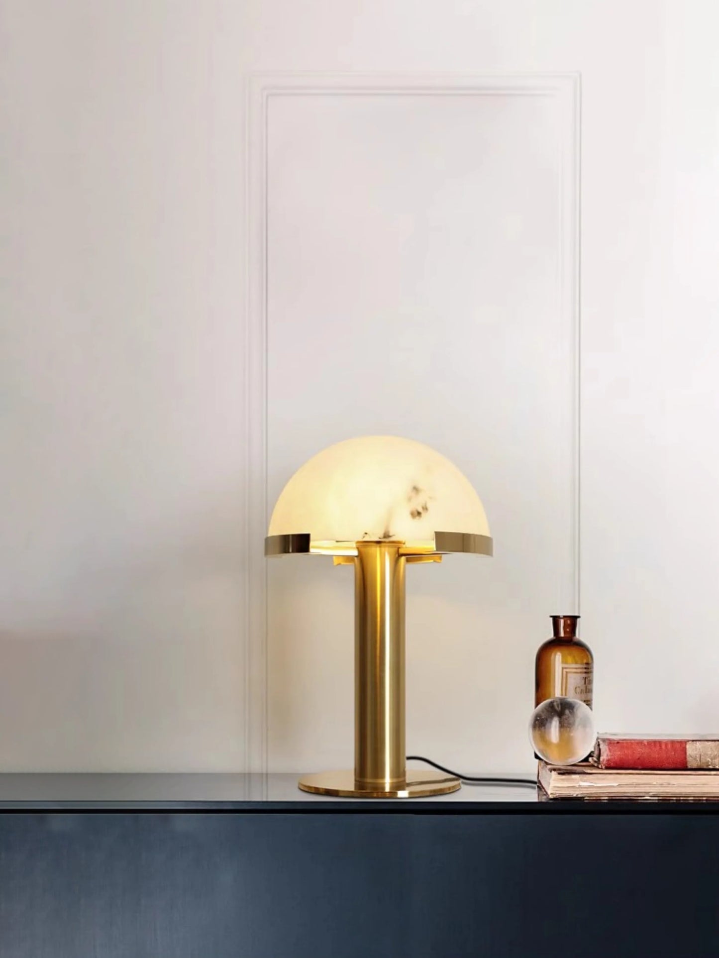Lámpara de mesa Elegance Alabaster