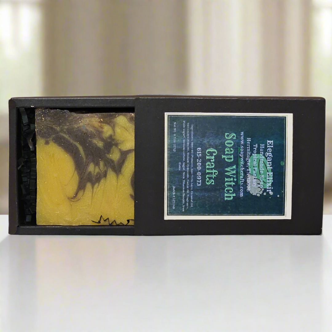 Jabón en barra de aloe vera Elixir elegante - Fantasía tropical
