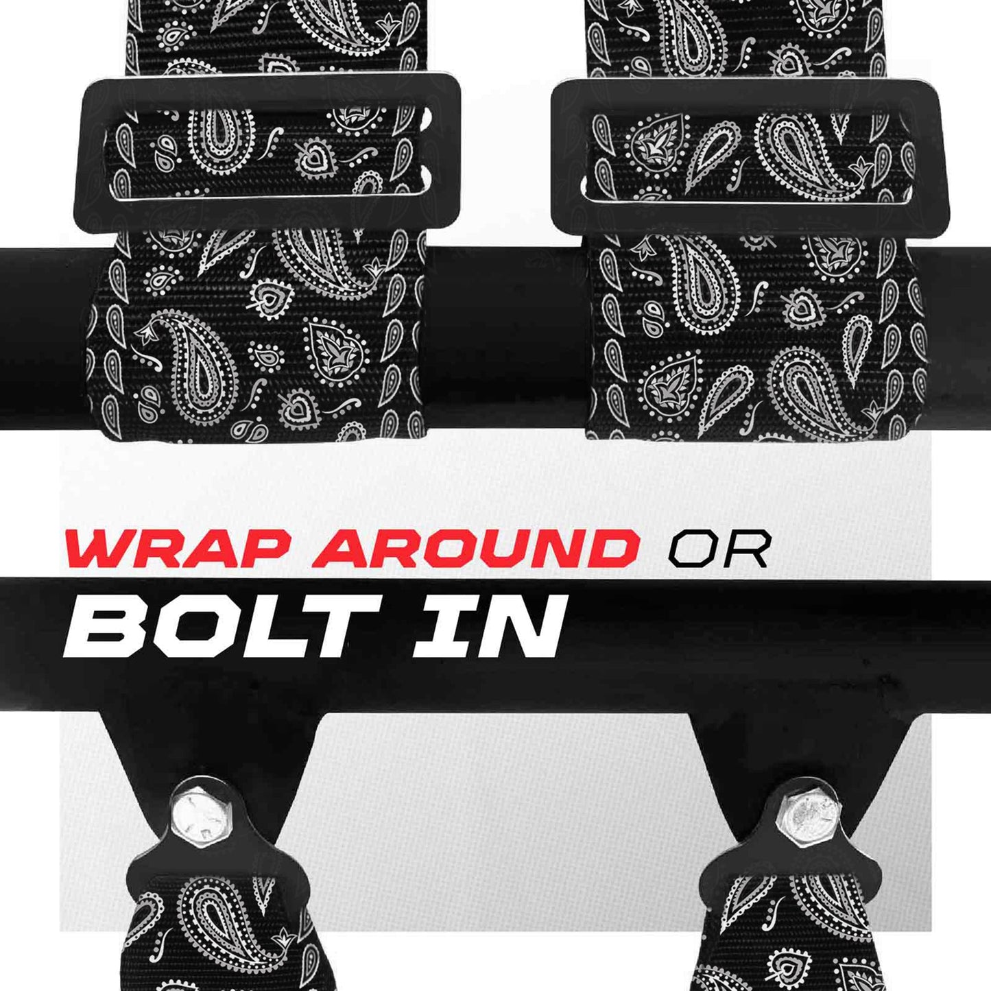 Elite Series 2" & 3" 4 point Harness with push button release