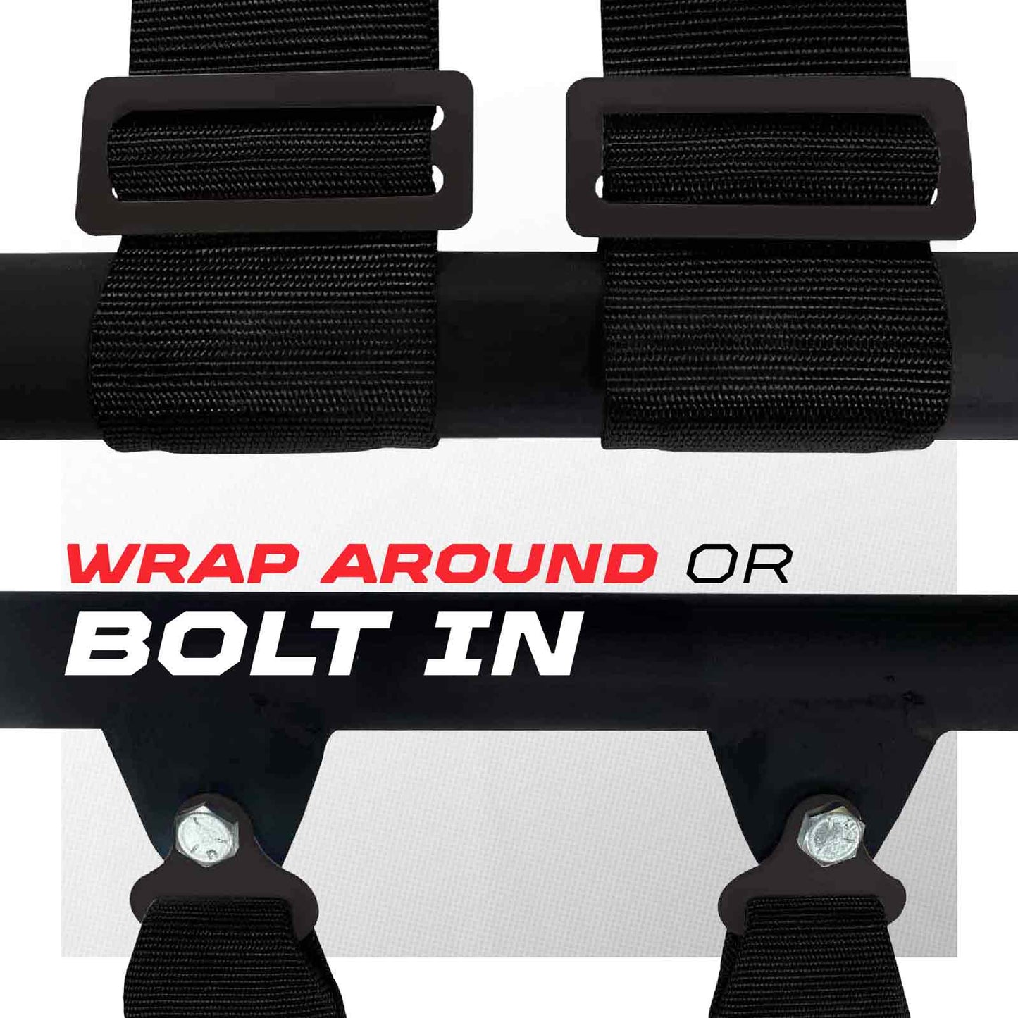 Elite Series 2" & 3" 4 point Harness with push button release