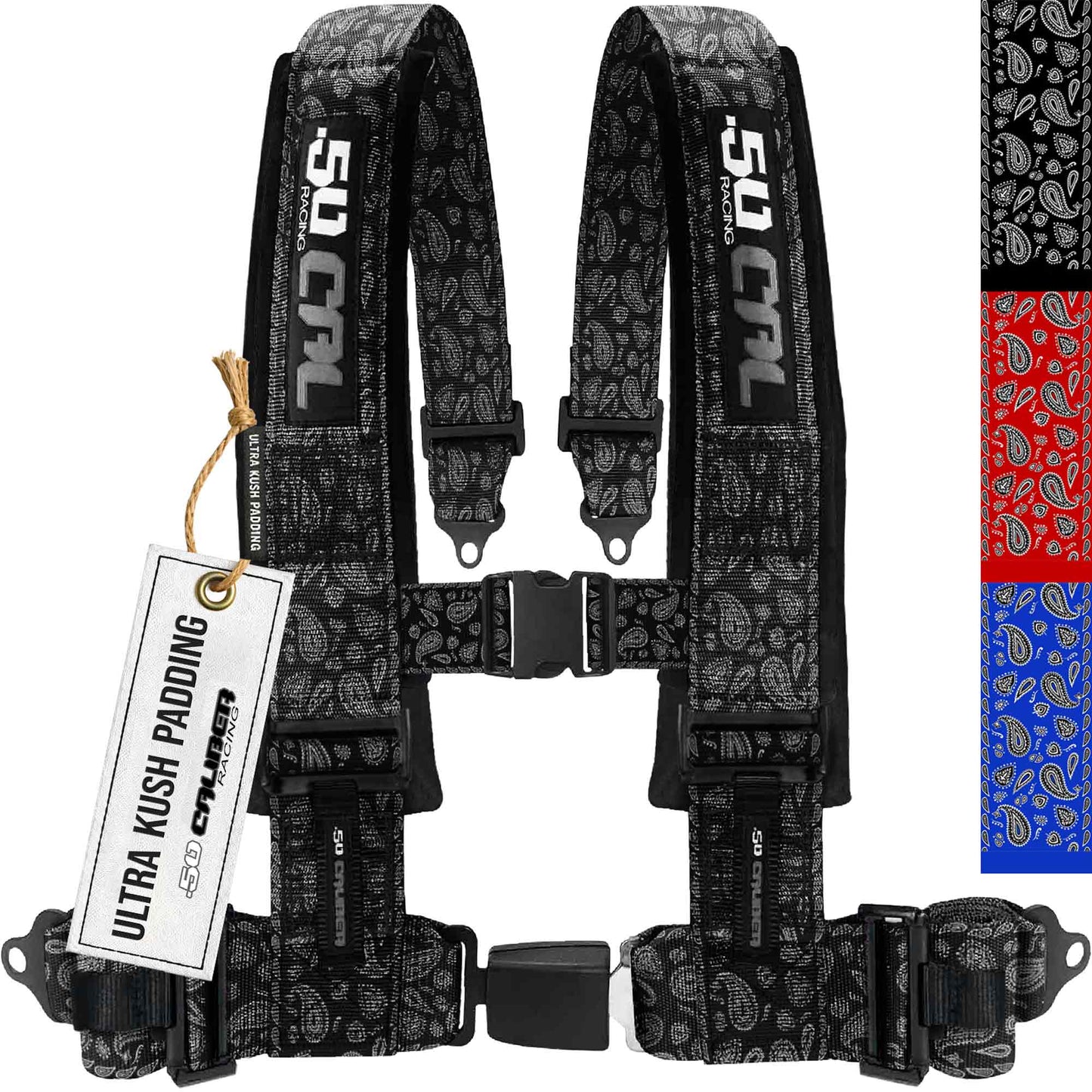 Elite Series 2" & 3" 4 point Harness with push button release