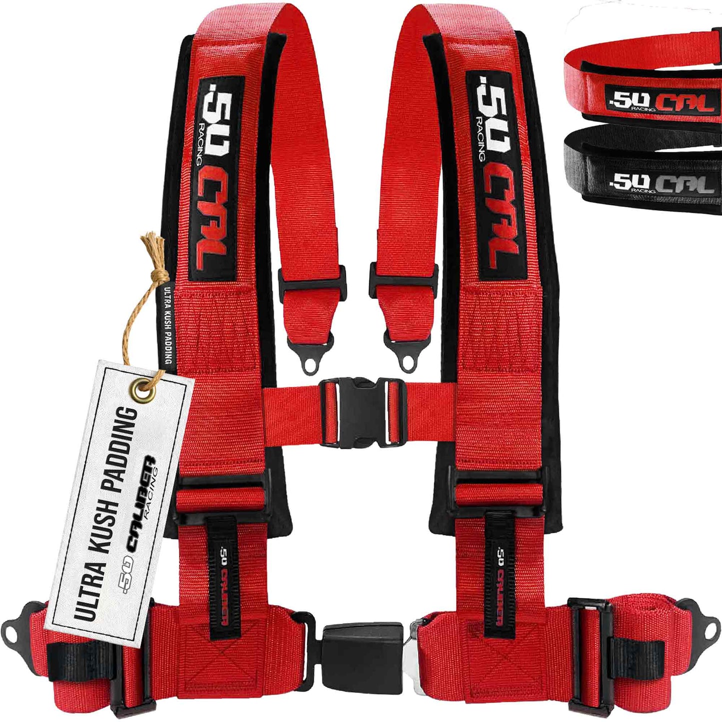 Elite Series 2" & 3" 4 point Harness with push button release
