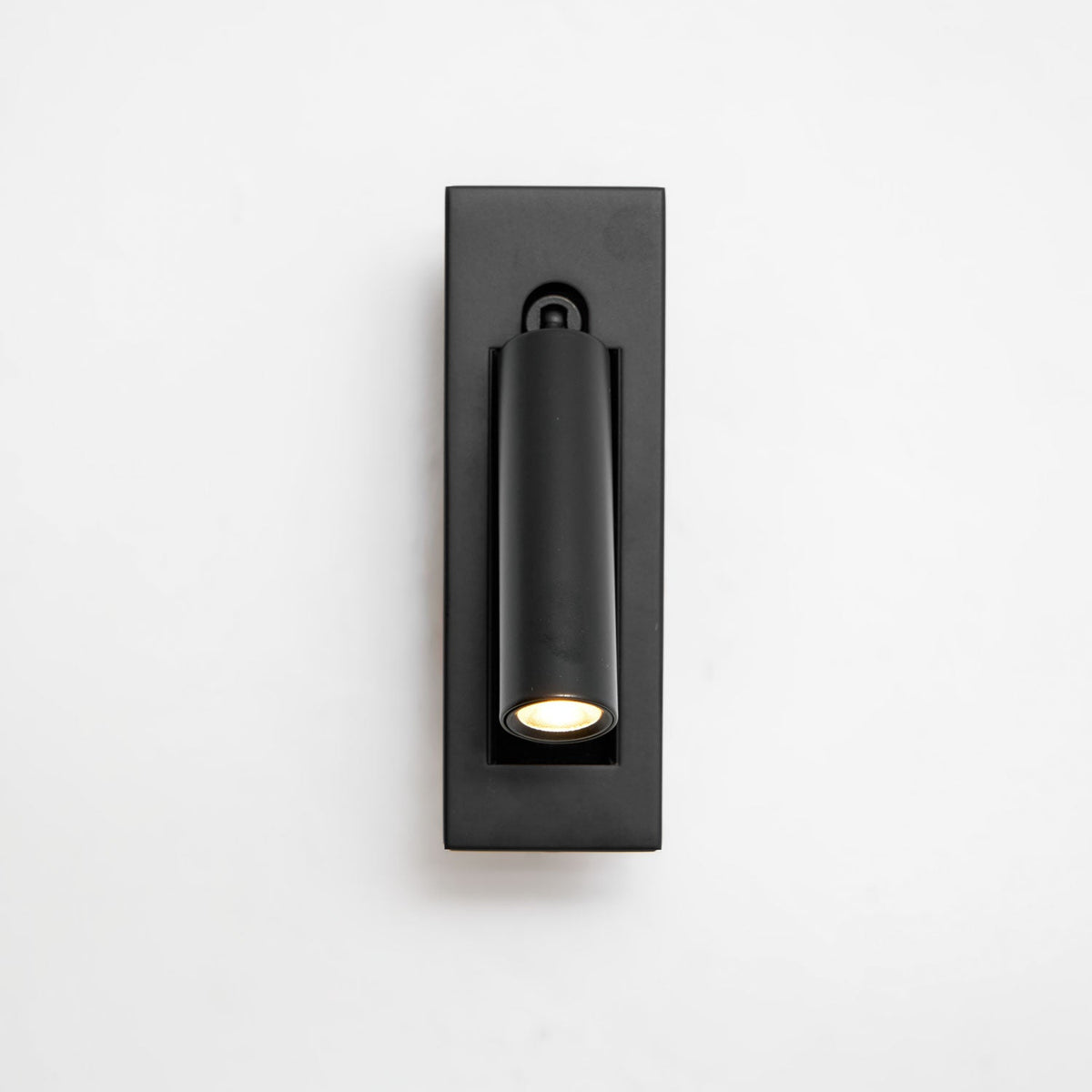 Recessed Folding Bedside Wall Sconce with Warm LED | Flush Reading Light for Bedrooms