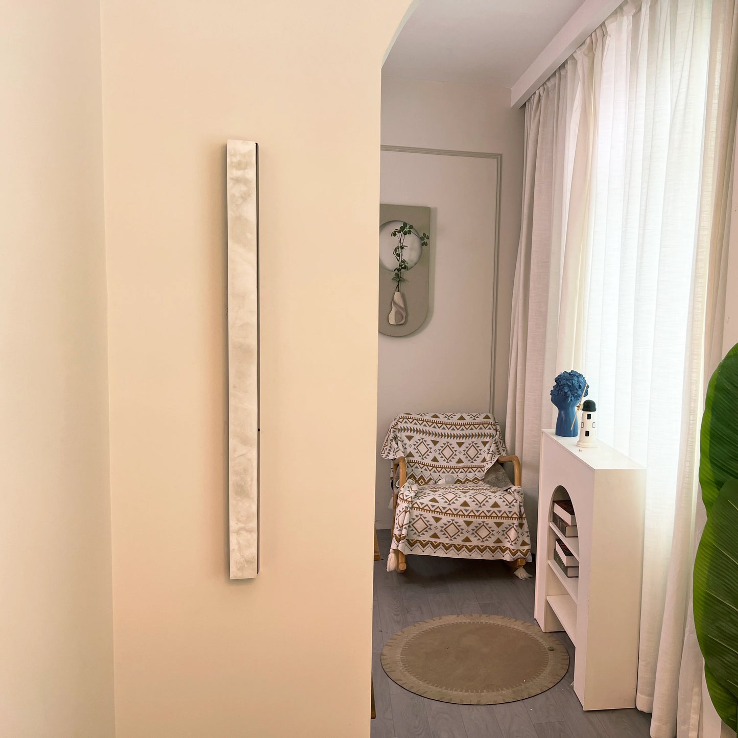 Lámpara de pared interior Emerson Alabaster