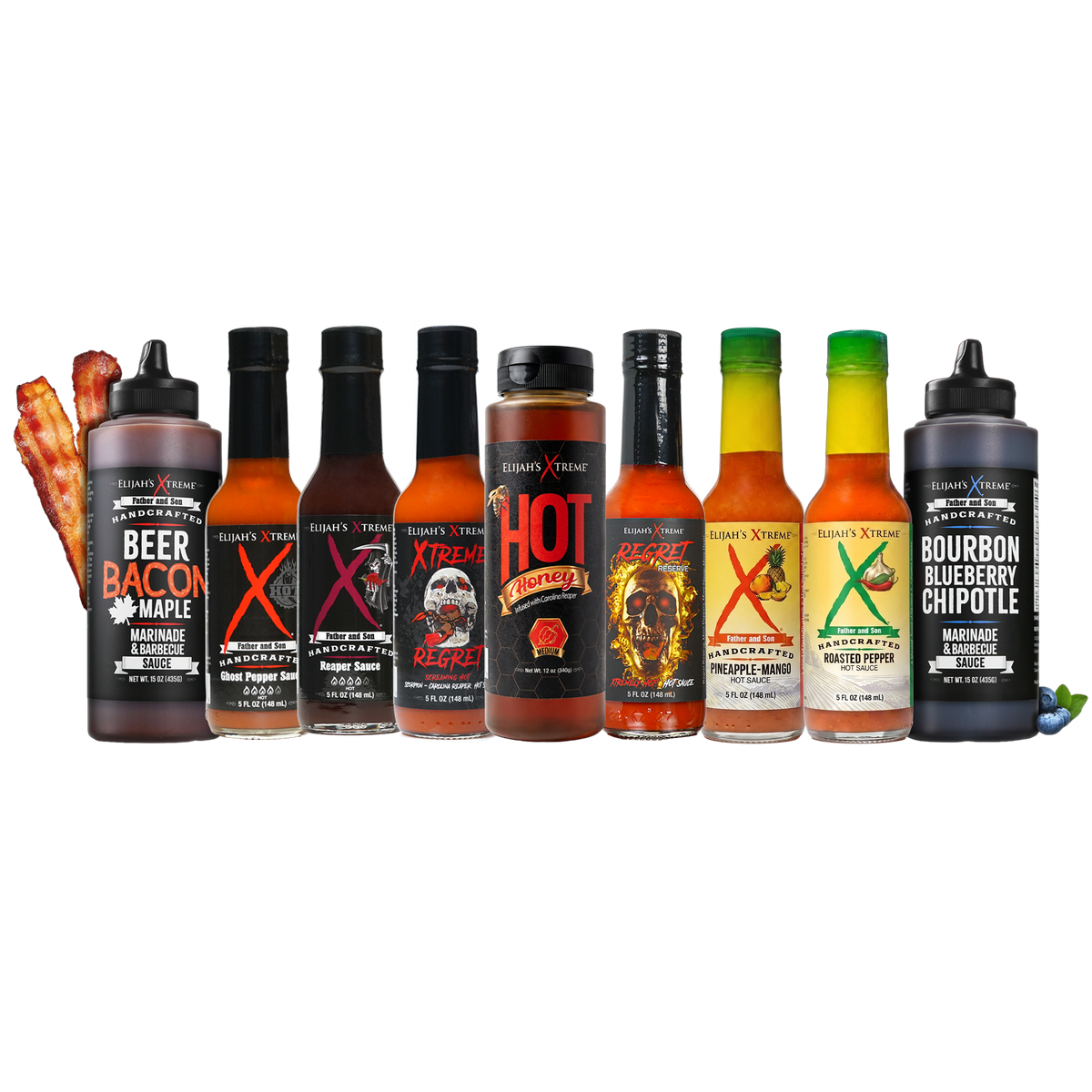 Toda la colección de salsas
