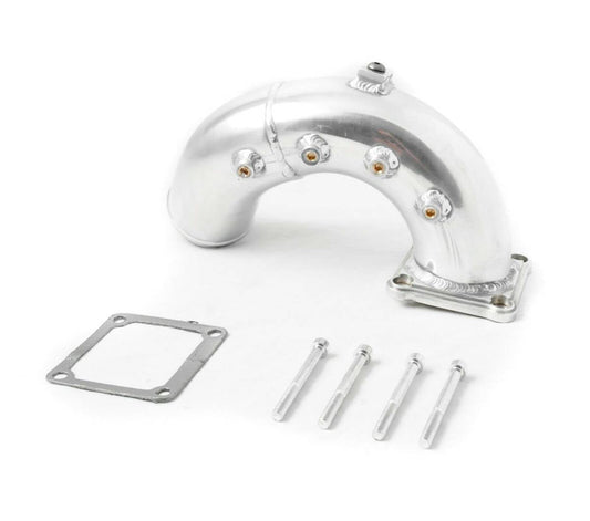 Rudy's Polished High Flow Intake Elbow Tube For 98.5-02 5.9 Cummins