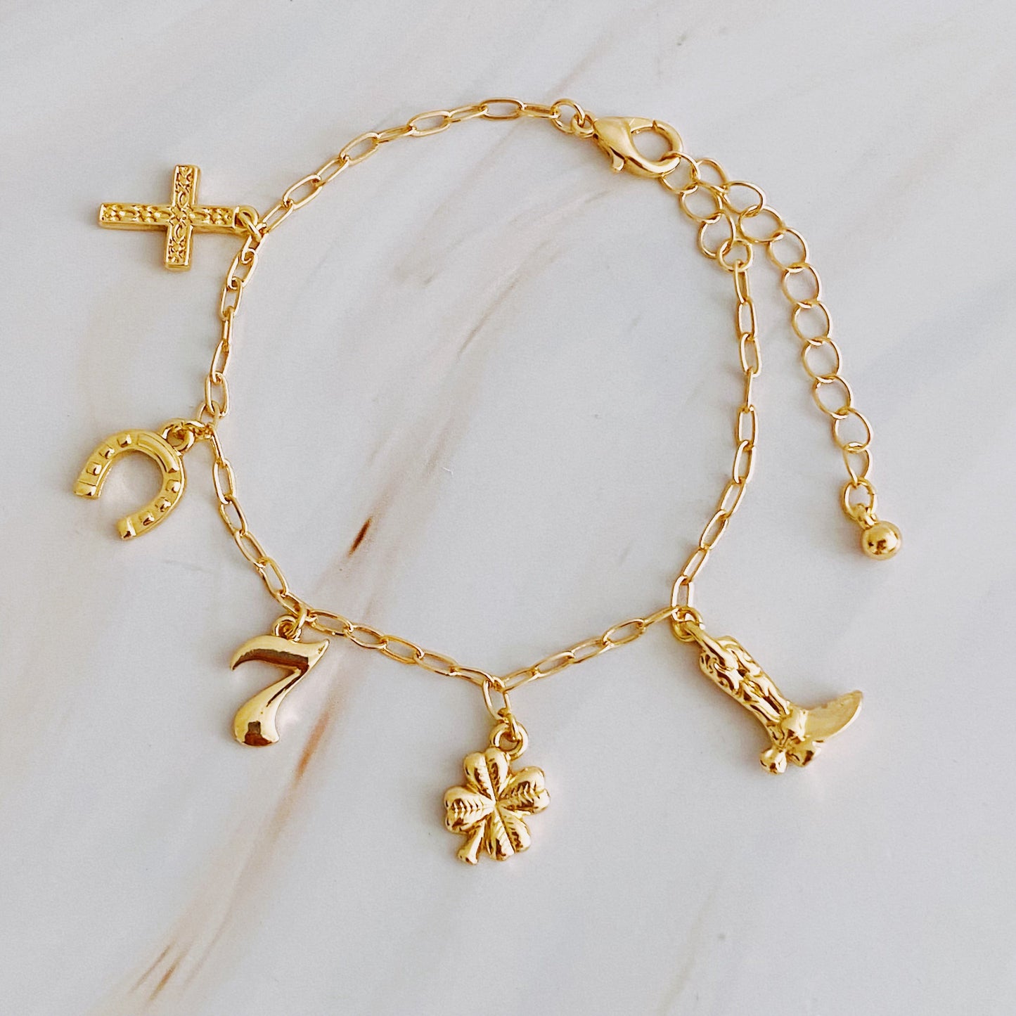 Lucky Charmed Bracelet