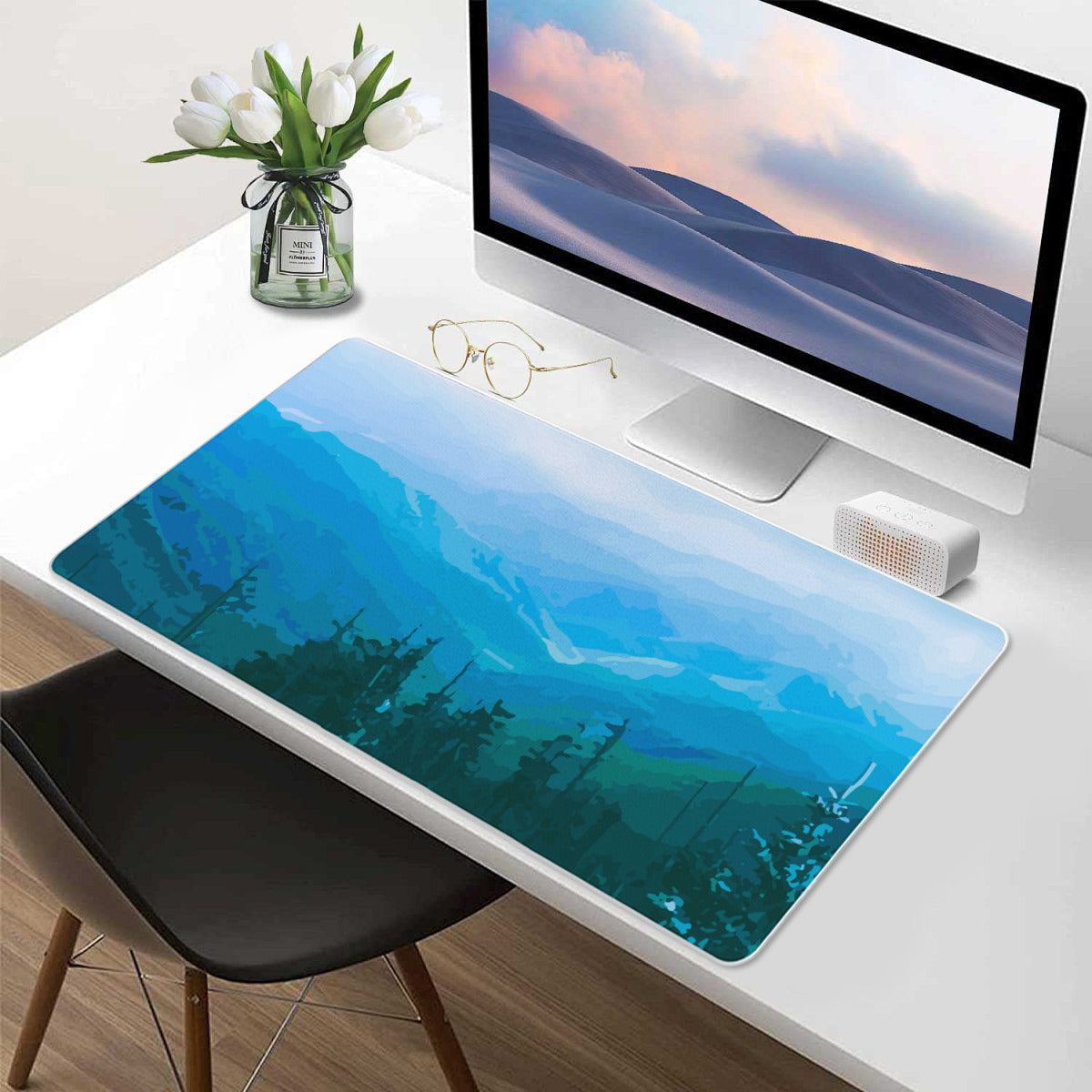 Tennessee's Smokey Mountains View 40" x 20" Desk Mat