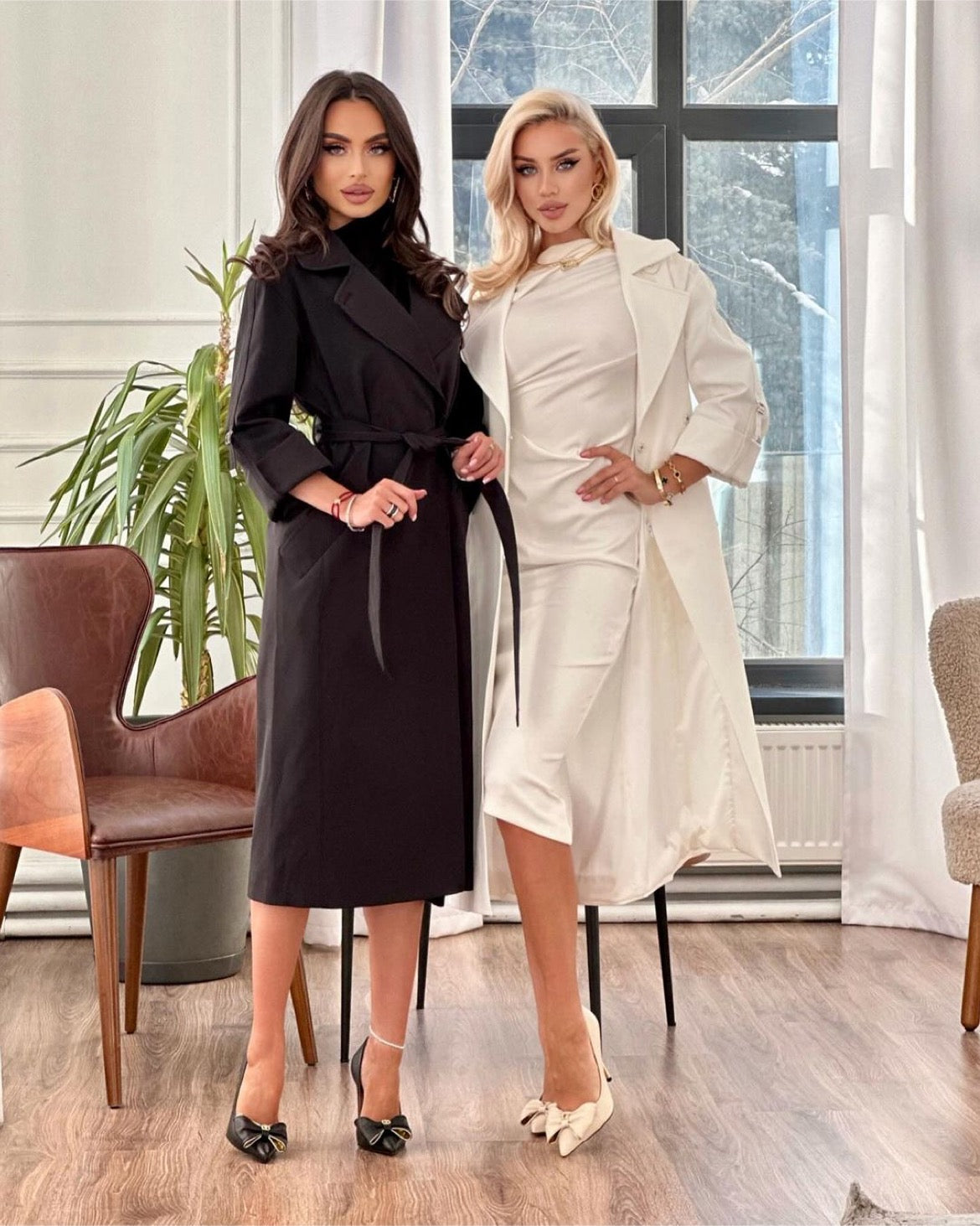 Gabardina de mezcla de algodón
