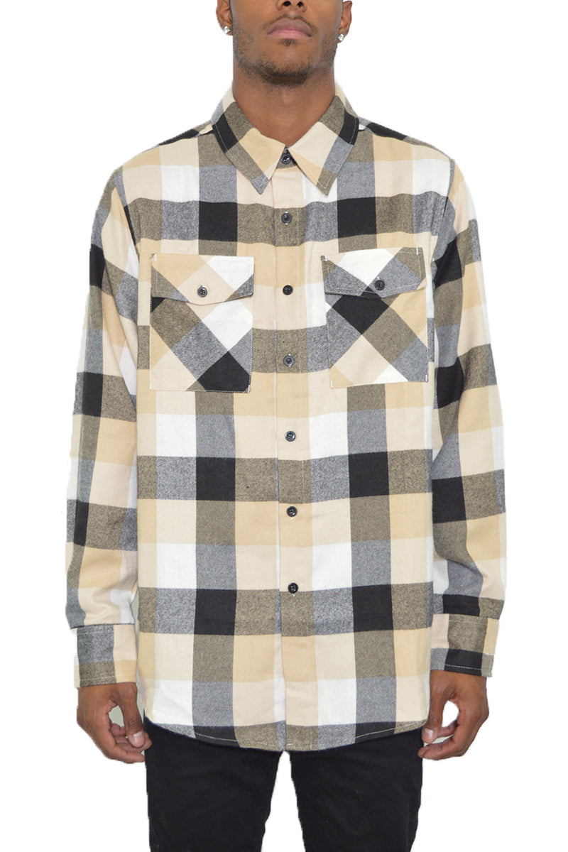 Brushed Flannel Shirt