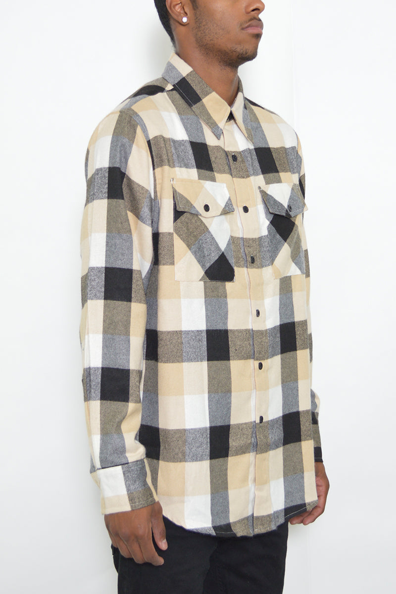 Brushed Flannel Shirt