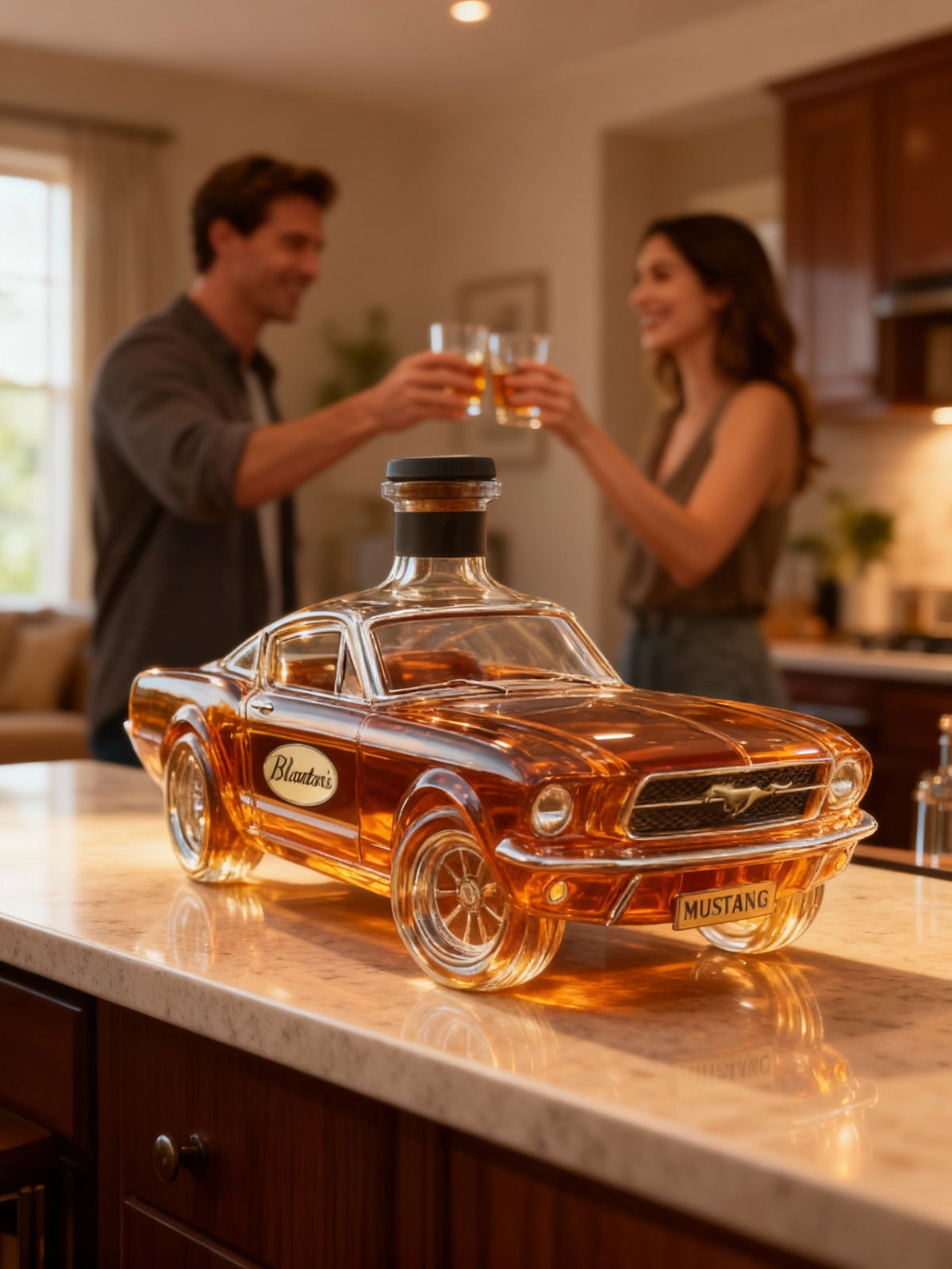 Mustang Car Whiskey Decanter
