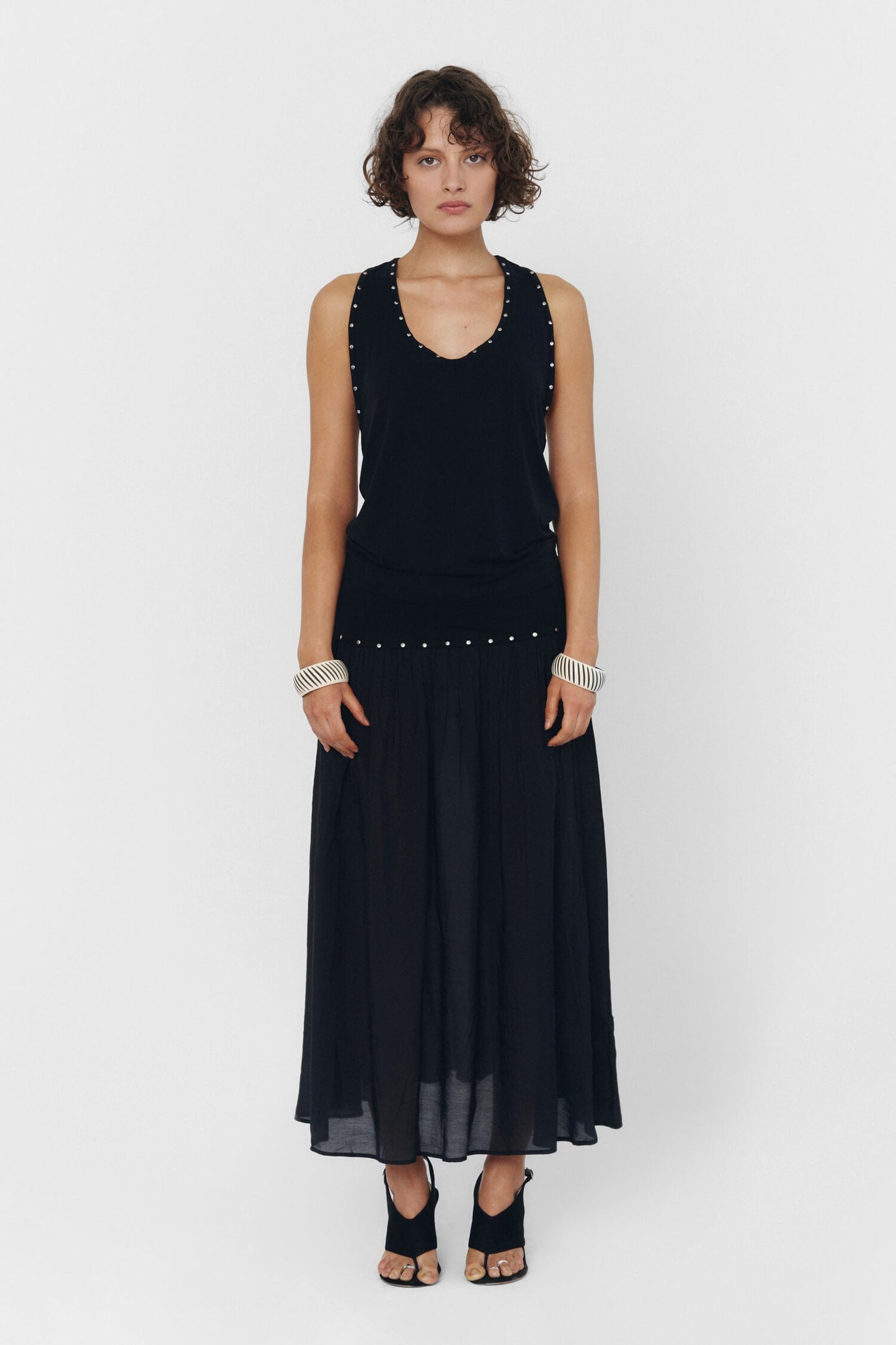 YUAN TANK TOP IN BLACK