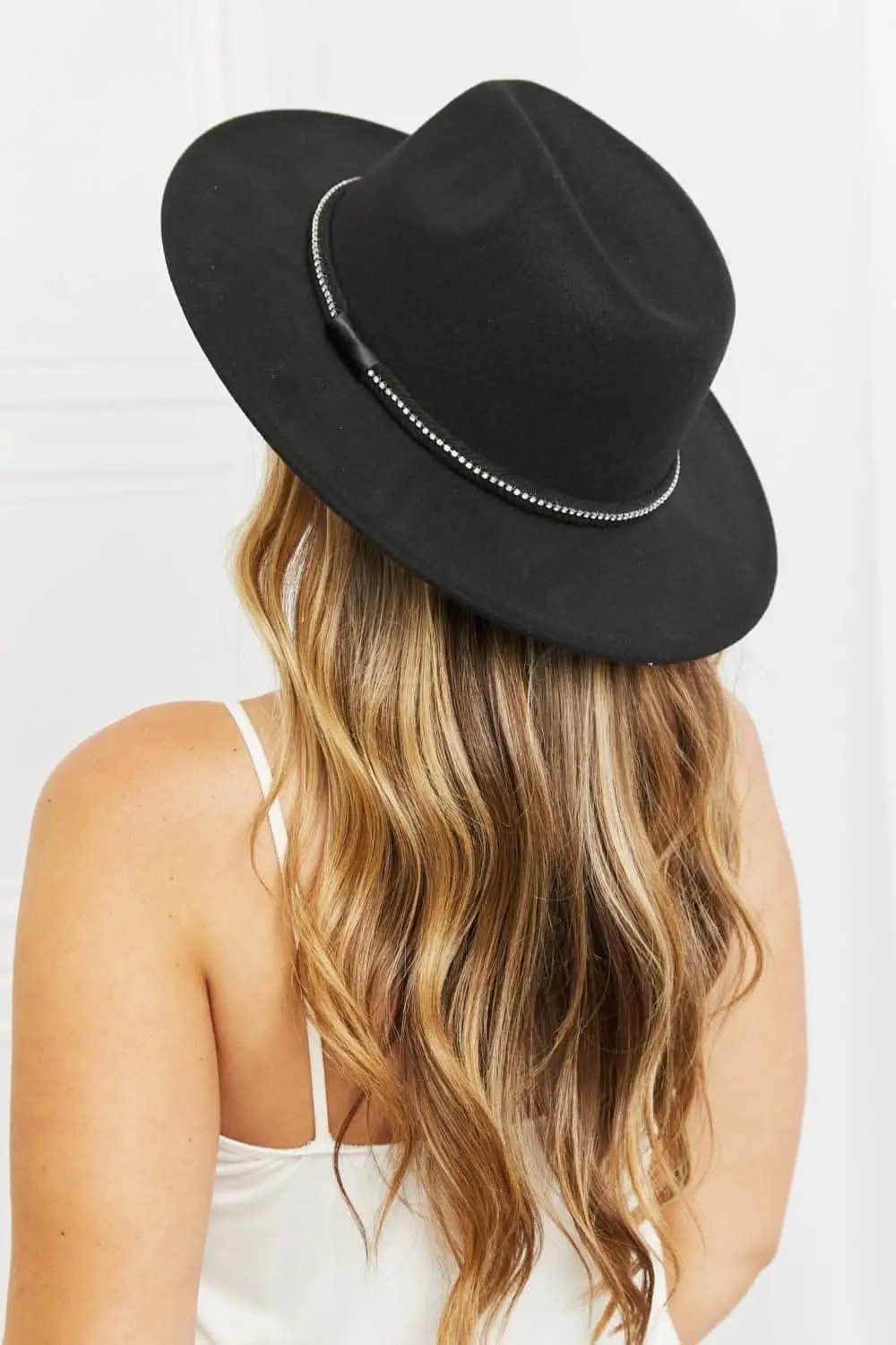 Accessories Trendsi Fame fedora hat with rhinestones