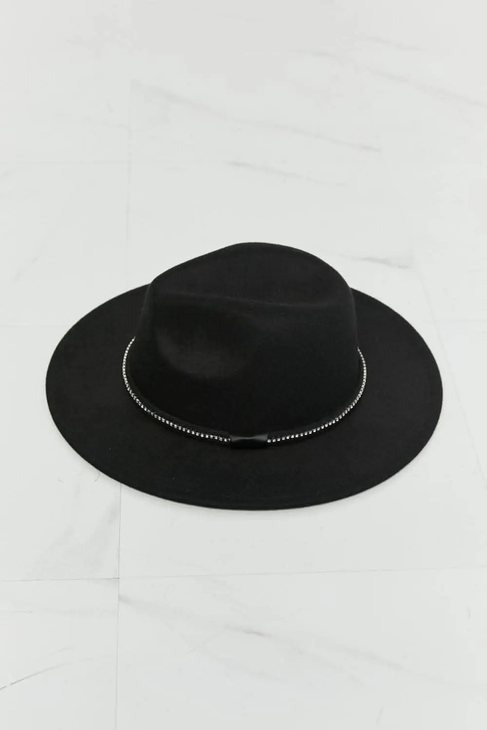 Accessories Trendsi Fame fedora hat with rhinestones