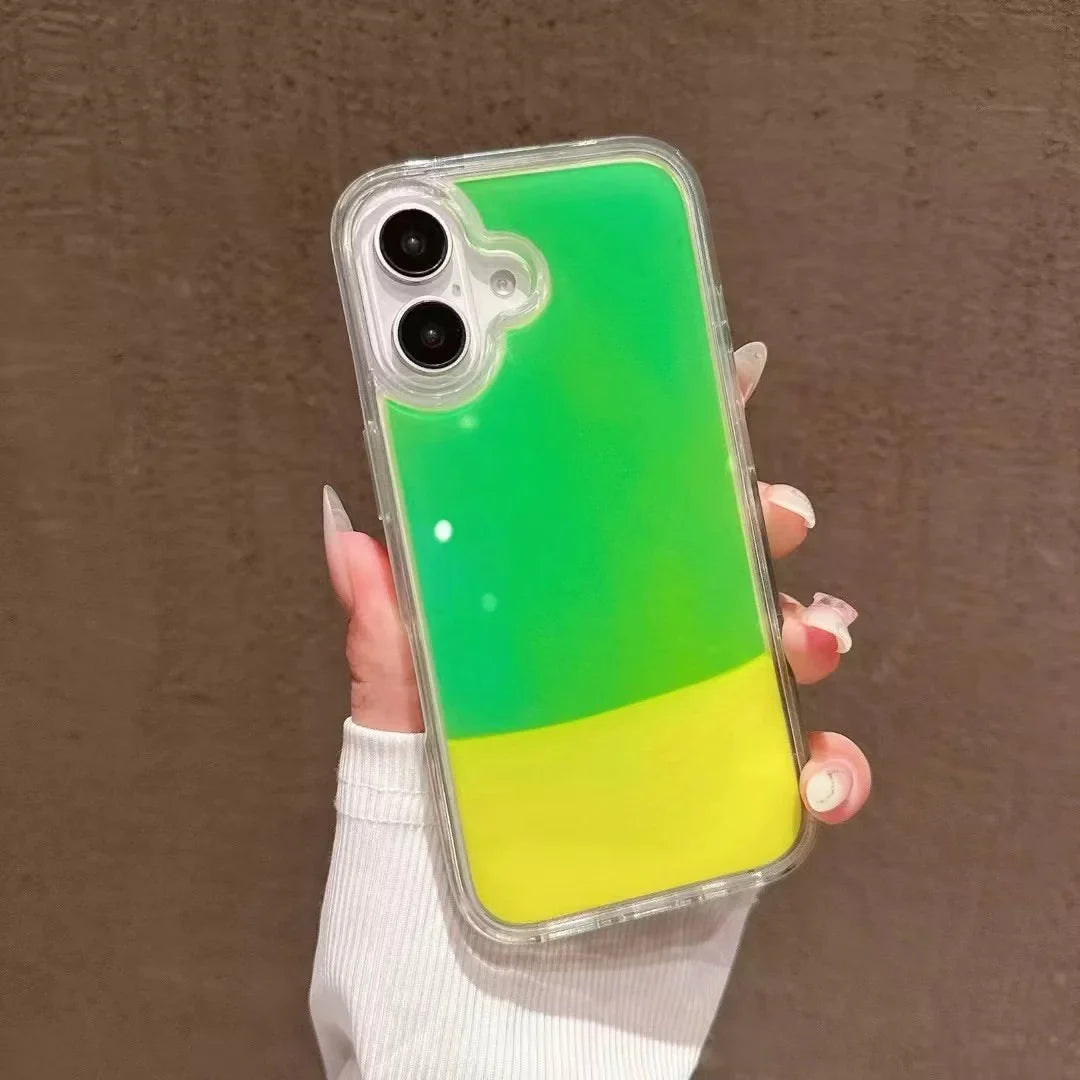 Luminous Glitter iPhone Case