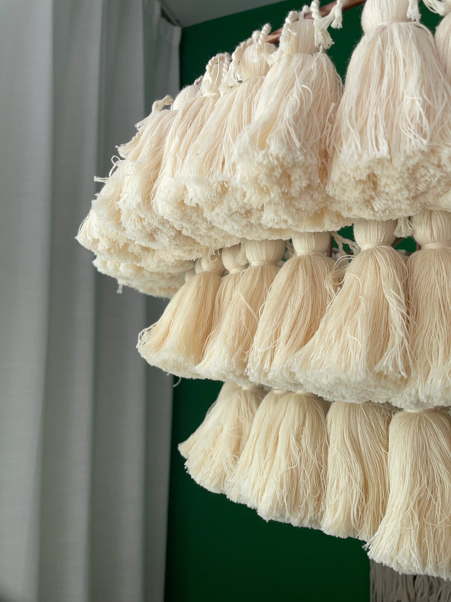 Lámpara de araña Fela Fabric Tassel