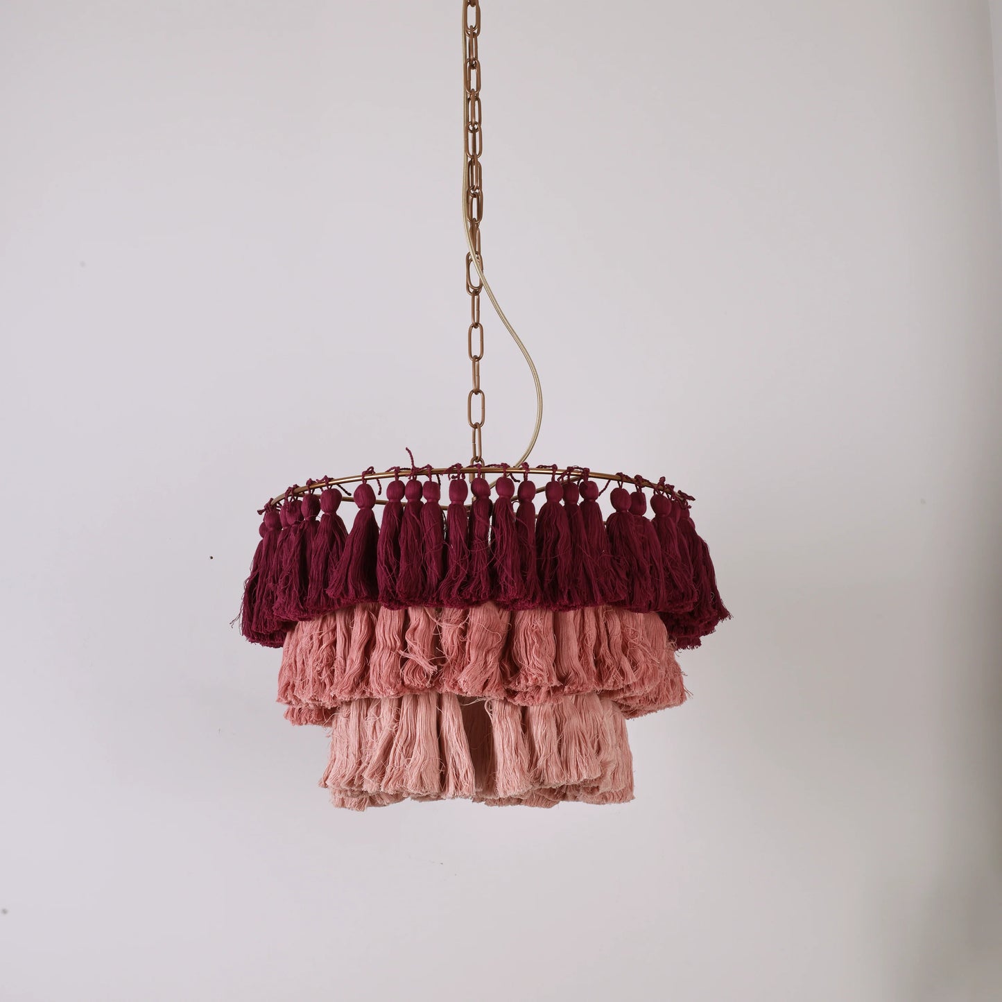 Lámpara de araña Fela Fabric Tassel