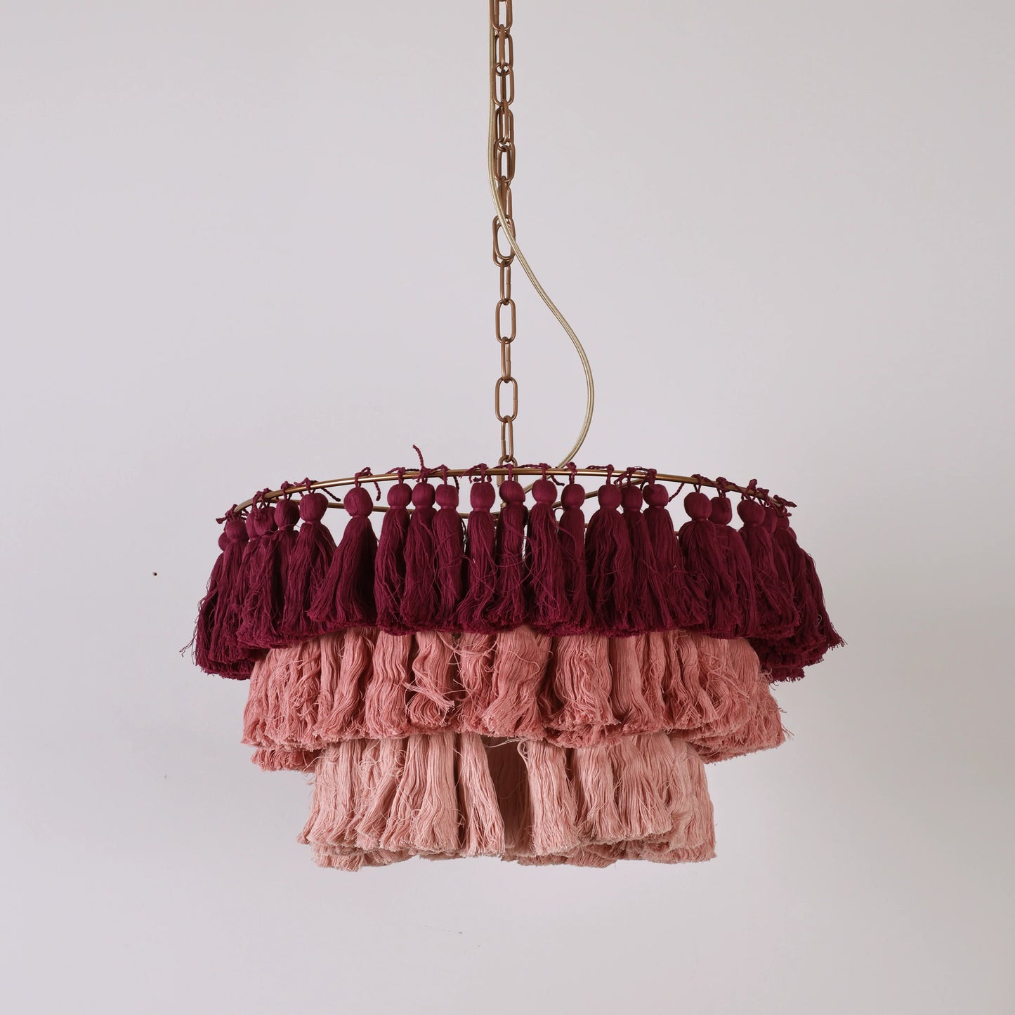 Lámpara de araña Fela Fabric Tassel