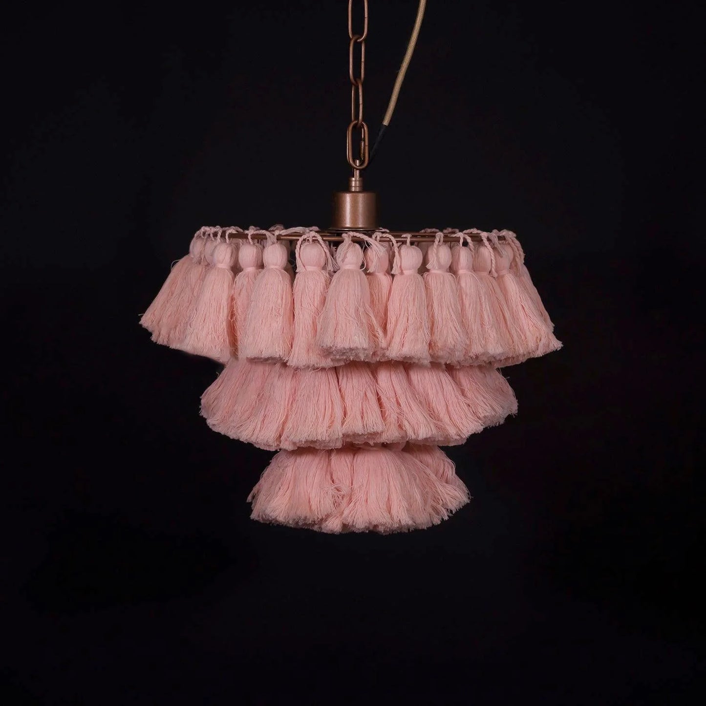 Lámpara de araña Fela Fabric Tassel
