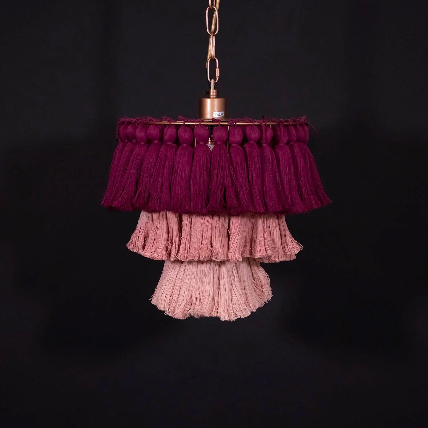 Lámpara de araña Fela Fabric Tassel