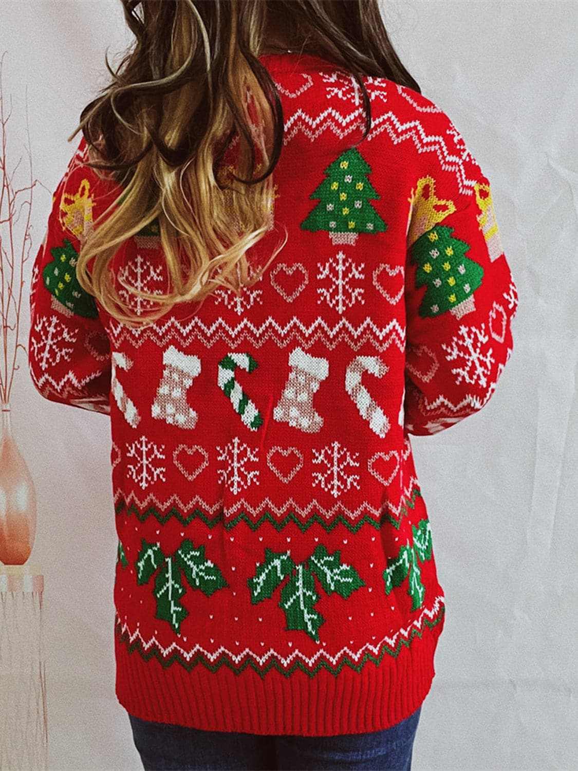 Sweaters Trendsi Festive Holiday Sweater - Cozy Fit