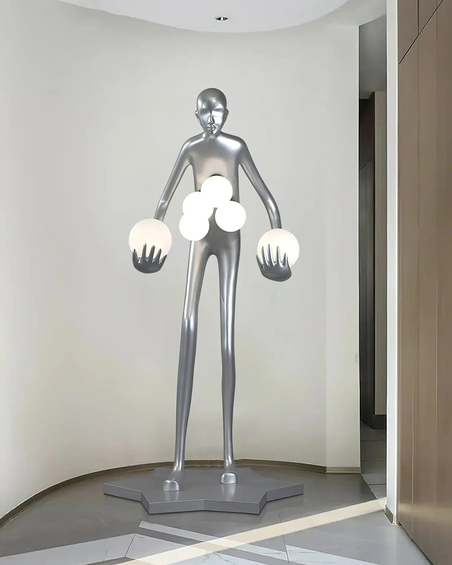 Lámpara de pie Escultura Milly Arte Figurativo