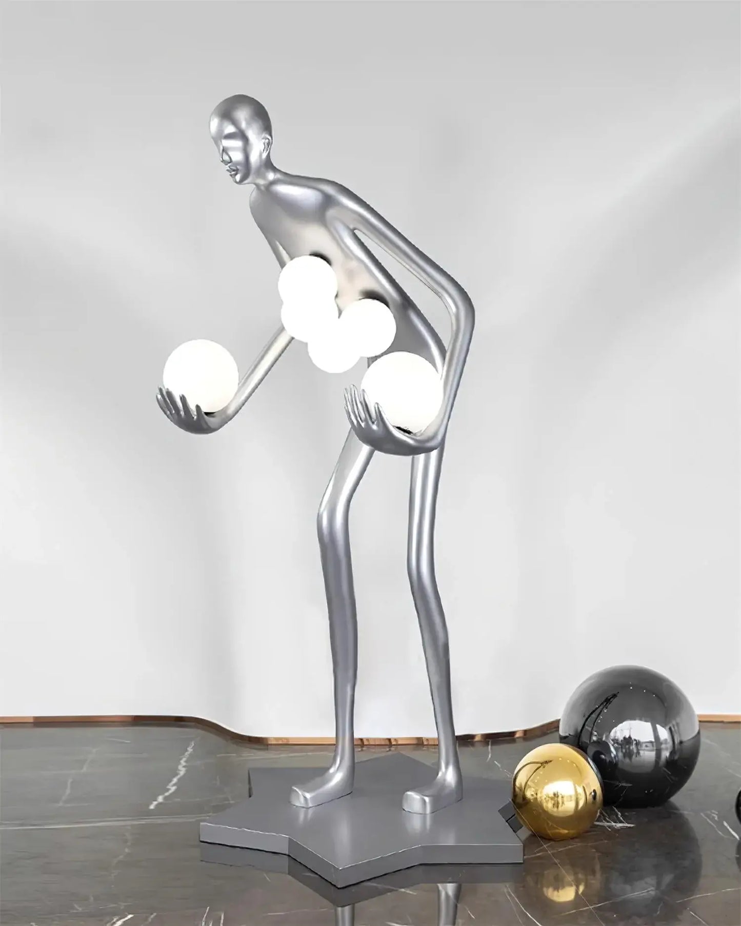 Lámpara de pie Escultura Milly Arte Figurativo