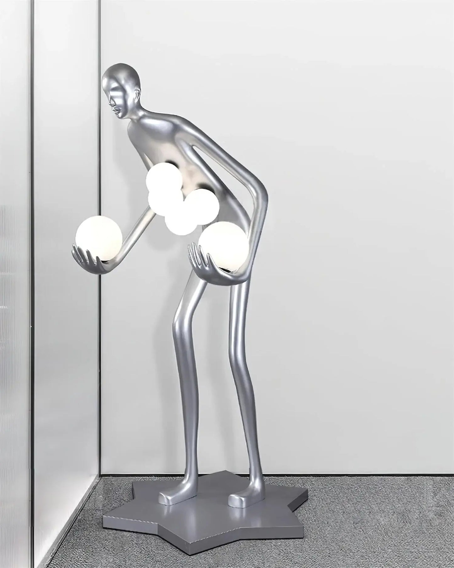 Lámpara de pie Escultura Milly Arte Figurativo