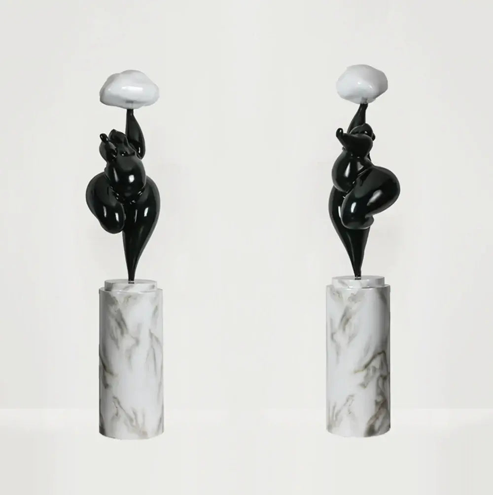 Lámpara de pie Rylight Cloud Escultura de figura