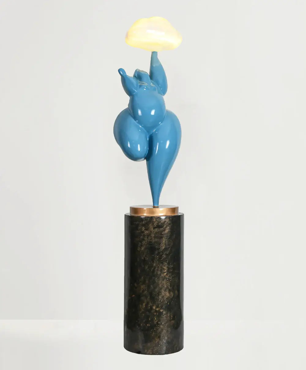 Lámpara de pie Rylight Cloud Escultura de figura