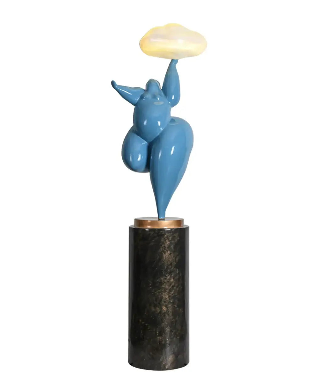 Lámpara de pie Rylight Cloud Escultura de figura