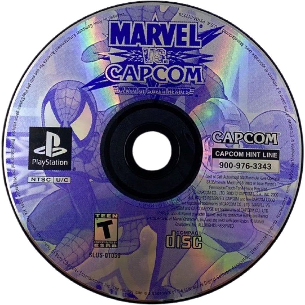 Marvel Vs. Capcom Clash Of Super Heroes - PlayStation (SIN CAJA)