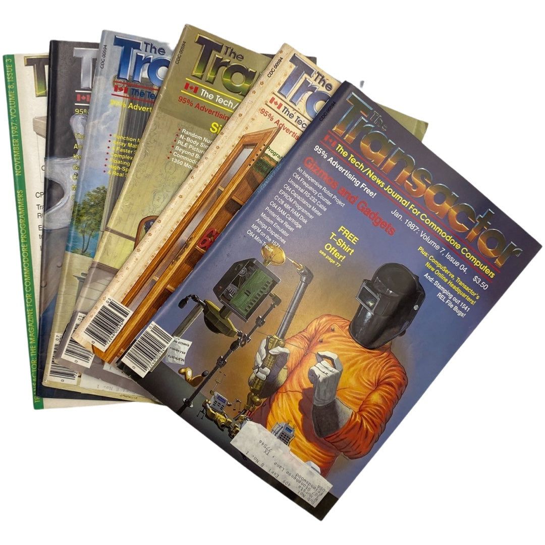 La revista Transactor - 1987 - Noticias/Revista Técnica de Commodore