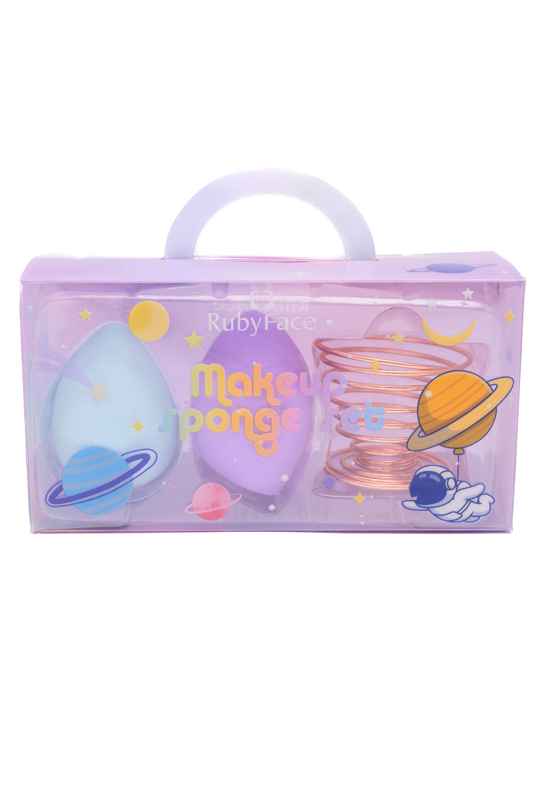 Set de Esponjas de Maquillaje de Acabado Impecable en Morado