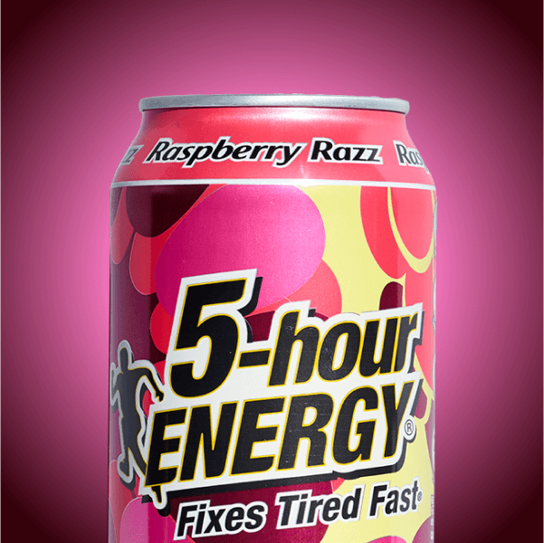 Bebida energética 5-hour ENERGY sabor frambuesa, fuerza extra, paquete de 12 unidades