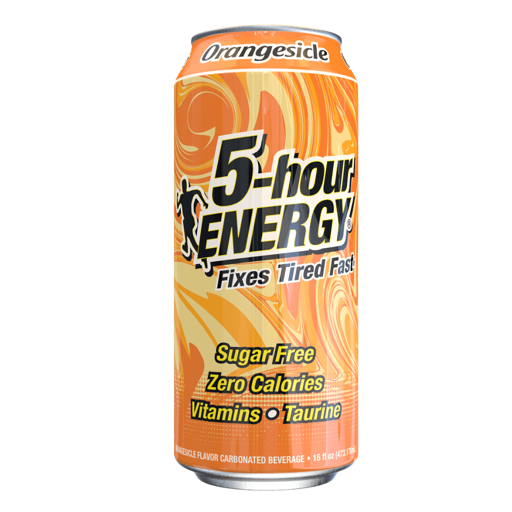 Bebida energética 5-hour ENERGY sabor OrangeSicle Extra Fuerte, paquete de 12 unidades