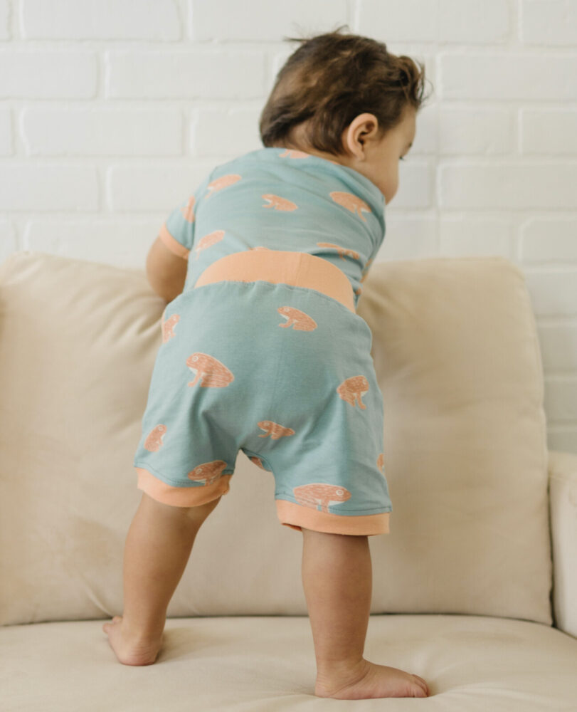 Pantalones cortos de algodón orgánico - Rana
