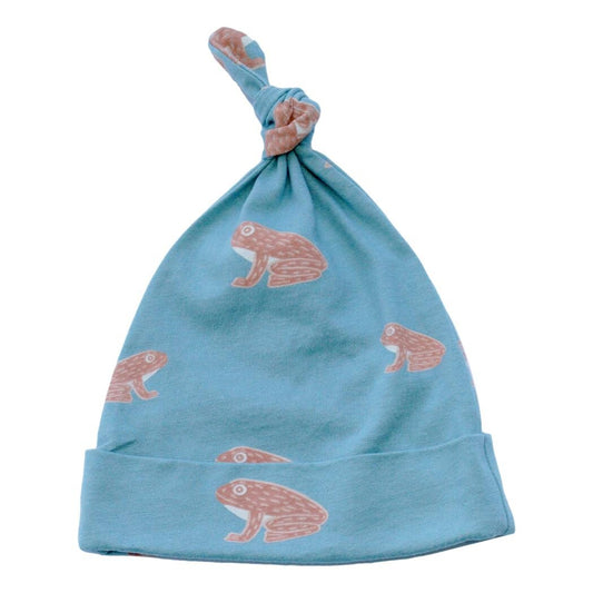 Gorro de algodón orgánico con certificación GOTS - Rana