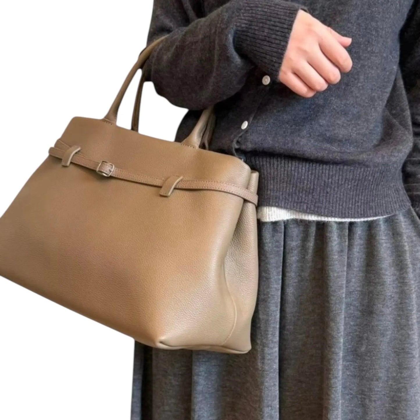 EL BOLSO GRANDE XL SARAH CON CINTURÓN