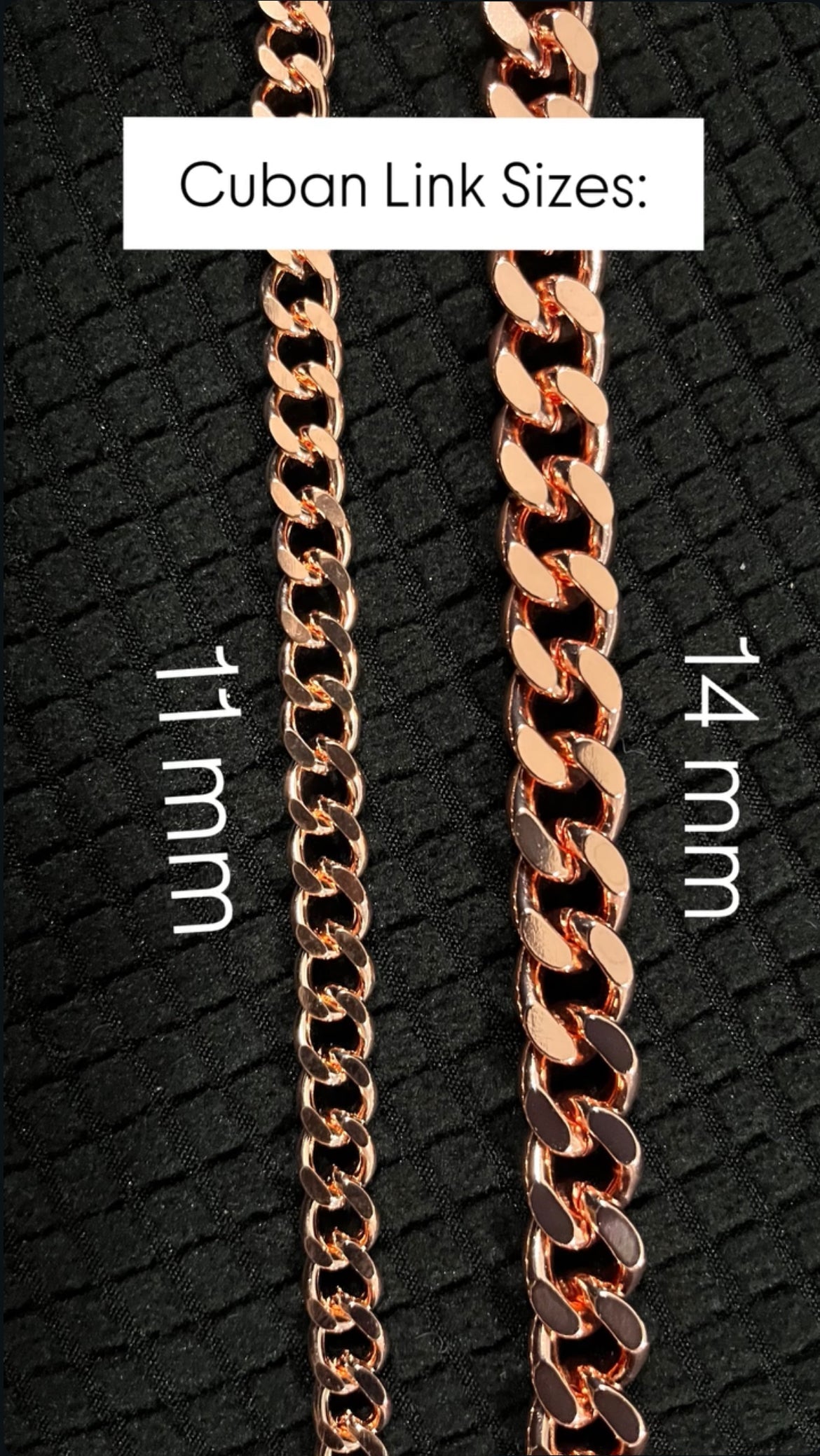 Pure Handcrafted Heavy pure Copper Cuban Link