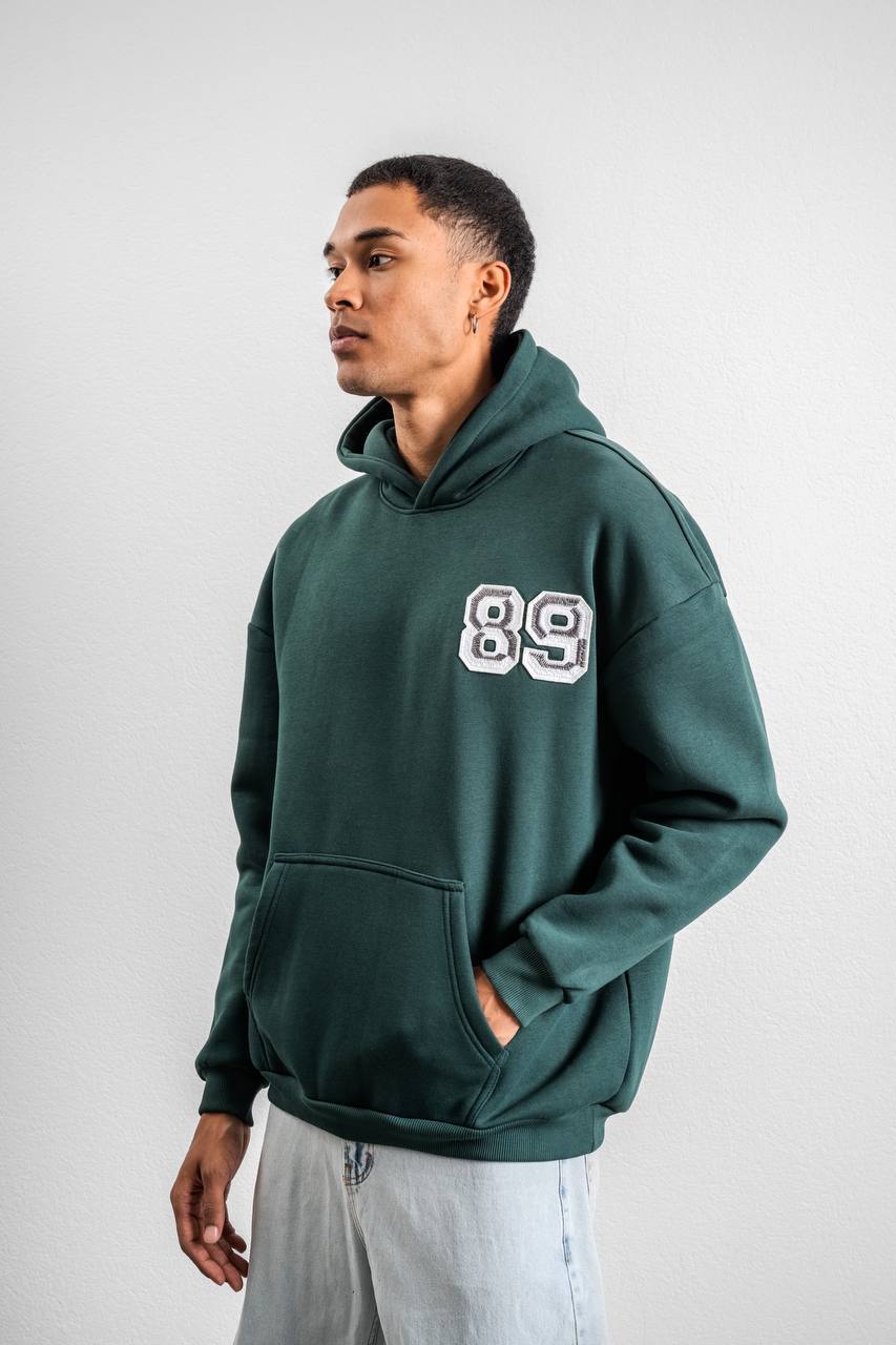 Sudadera con capucha y gráfico divertido de "89" con cita humorística