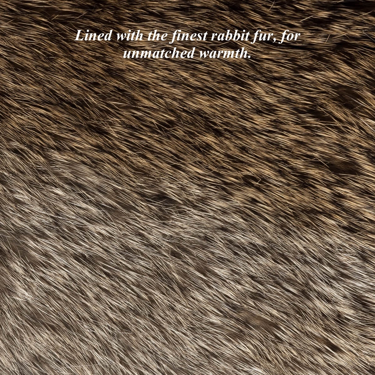Francesca (brown) - Italian lambskin leather gloves with brown rabbit fur lining