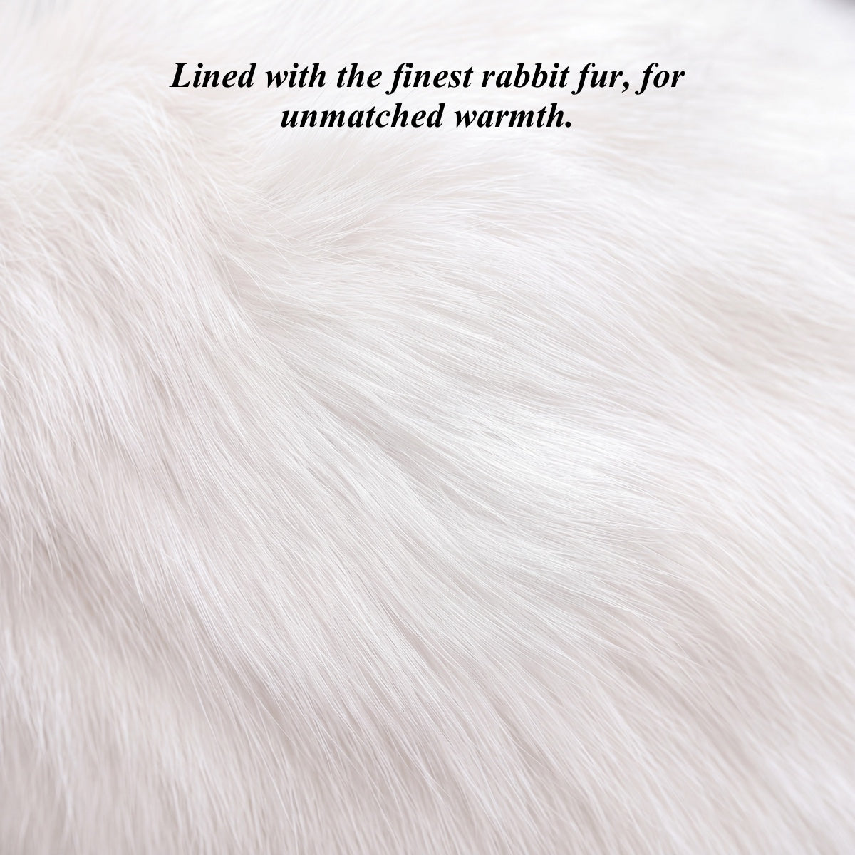 Francesca (brown) - Italian lambskin leather gloves with white rabbit fur lining