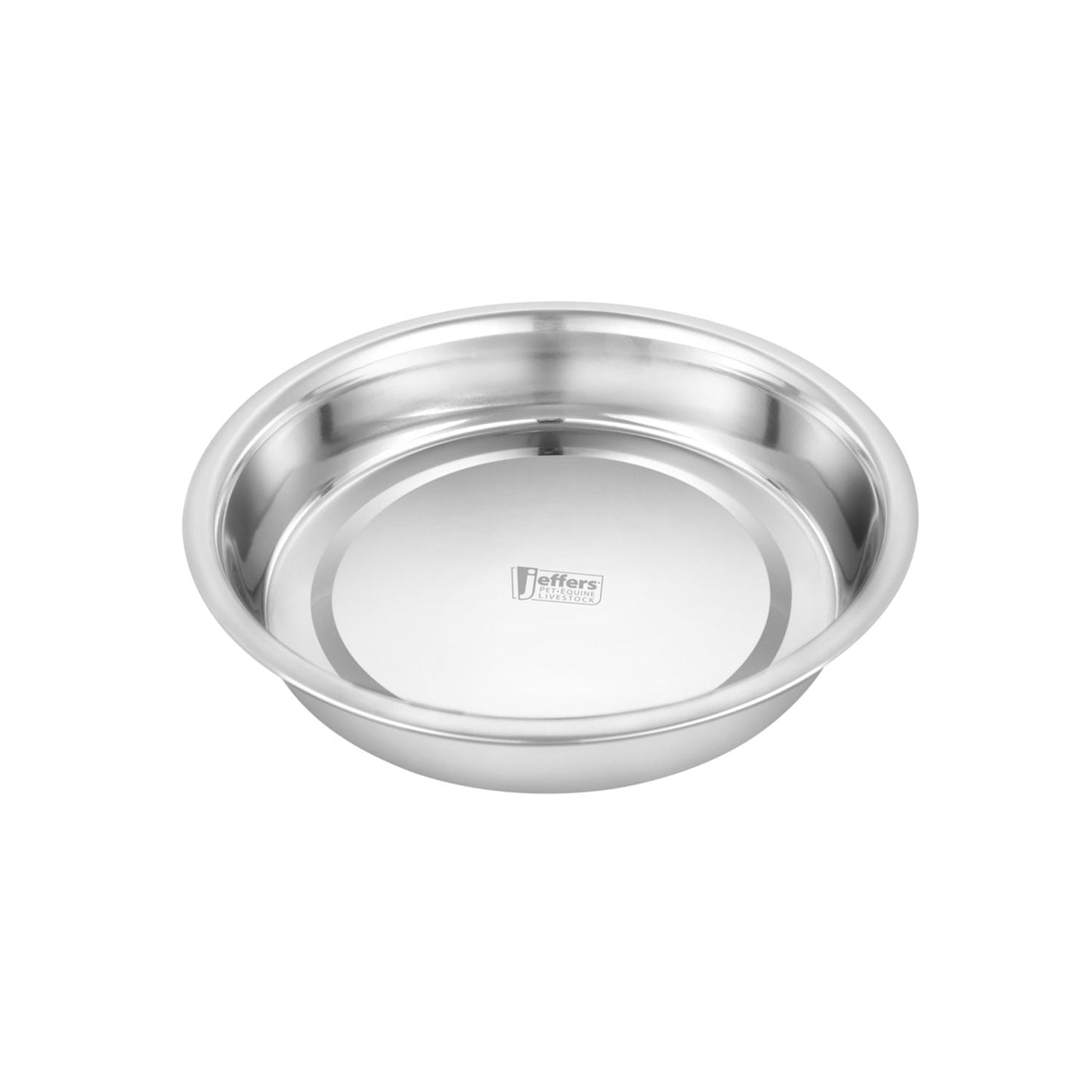 Tazones para mascotas de acero inoxidable de alta resistencia Jeffers – Duradero plato de comida y agua para mascotas, resistente a mordeduras, apto para lavavajillas