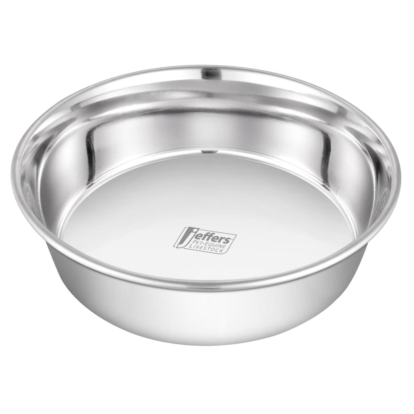 Tazones para mascotas de acero inoxidable de alta resistencia Jeffers – Duradero plato de comida y agua para mascotas, resistente a mordeduras, apto para lavavajillas