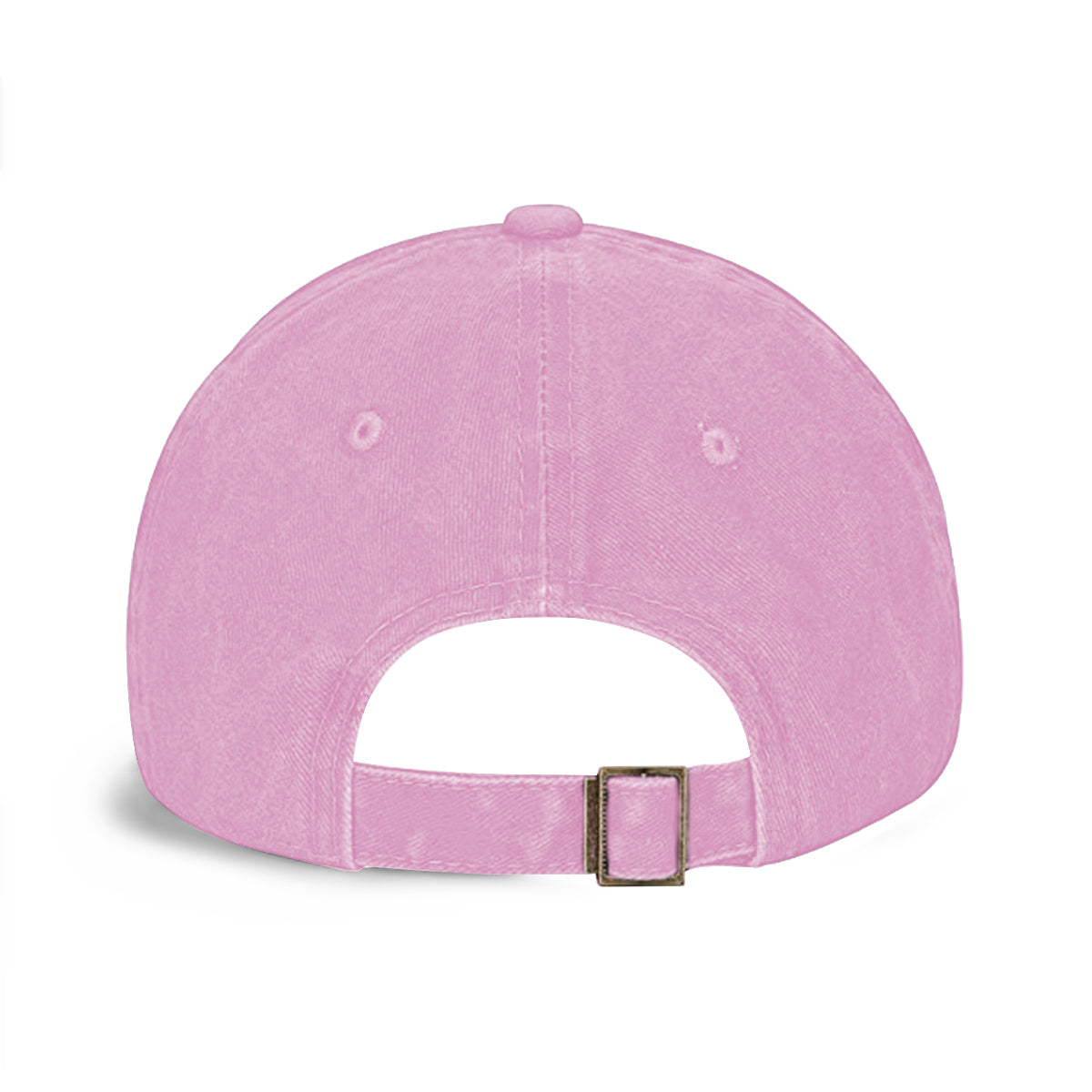 Red Love and Lips Washed Denim Baseball Cap